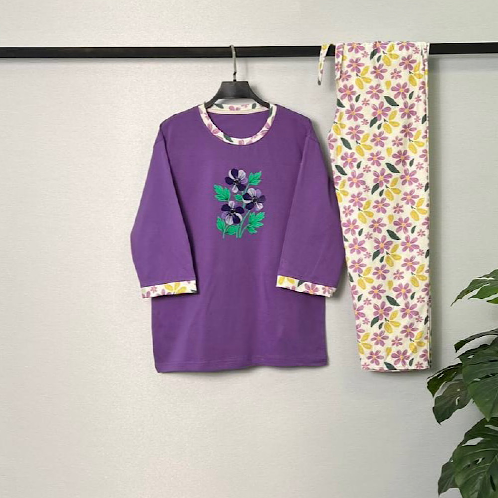 خرید بلوز شلوار ست راحتی بخر و هدیه بده چی از این قشنگتر