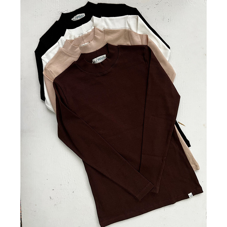 بلوز کبریتی یقه ۵ سانت