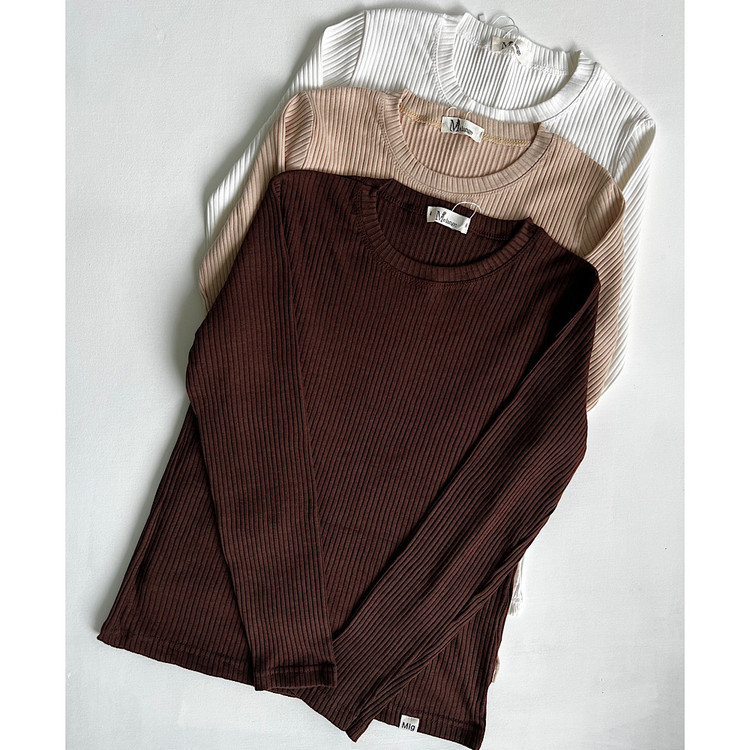 بلوز زنانه یقه کرد کبریتی جنس عالی ظریف رنگ شکلاتی کرمی سفید