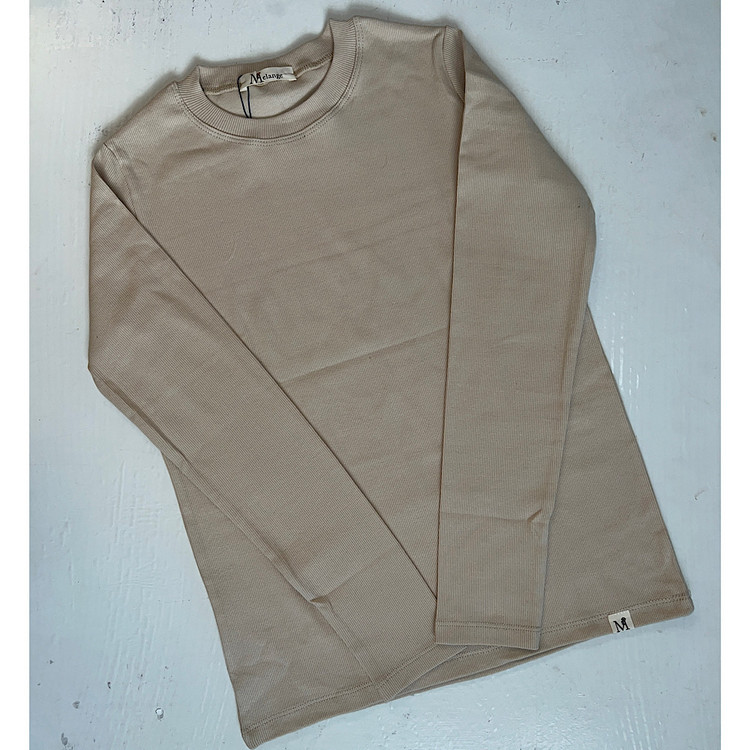 بلوز کبریتی زنانه یقه گرد زنانه کرم پودری