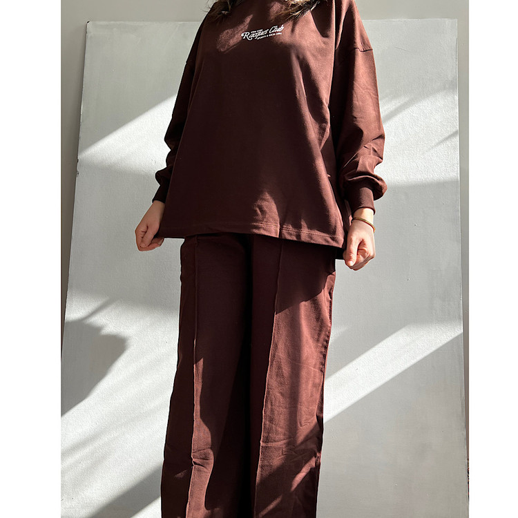 ست بلوز شلوار دورس زنانه گرم شیک و راحت