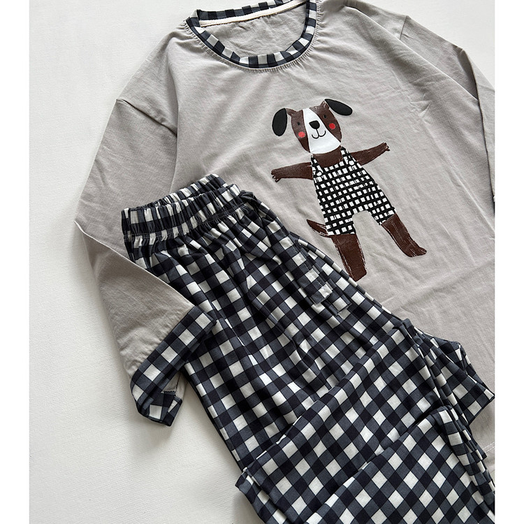 ست راحتی زنانه نخی با کیفیت و نرم